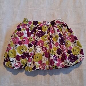 Janie and Jack girls size 3 floral skirt, 2011